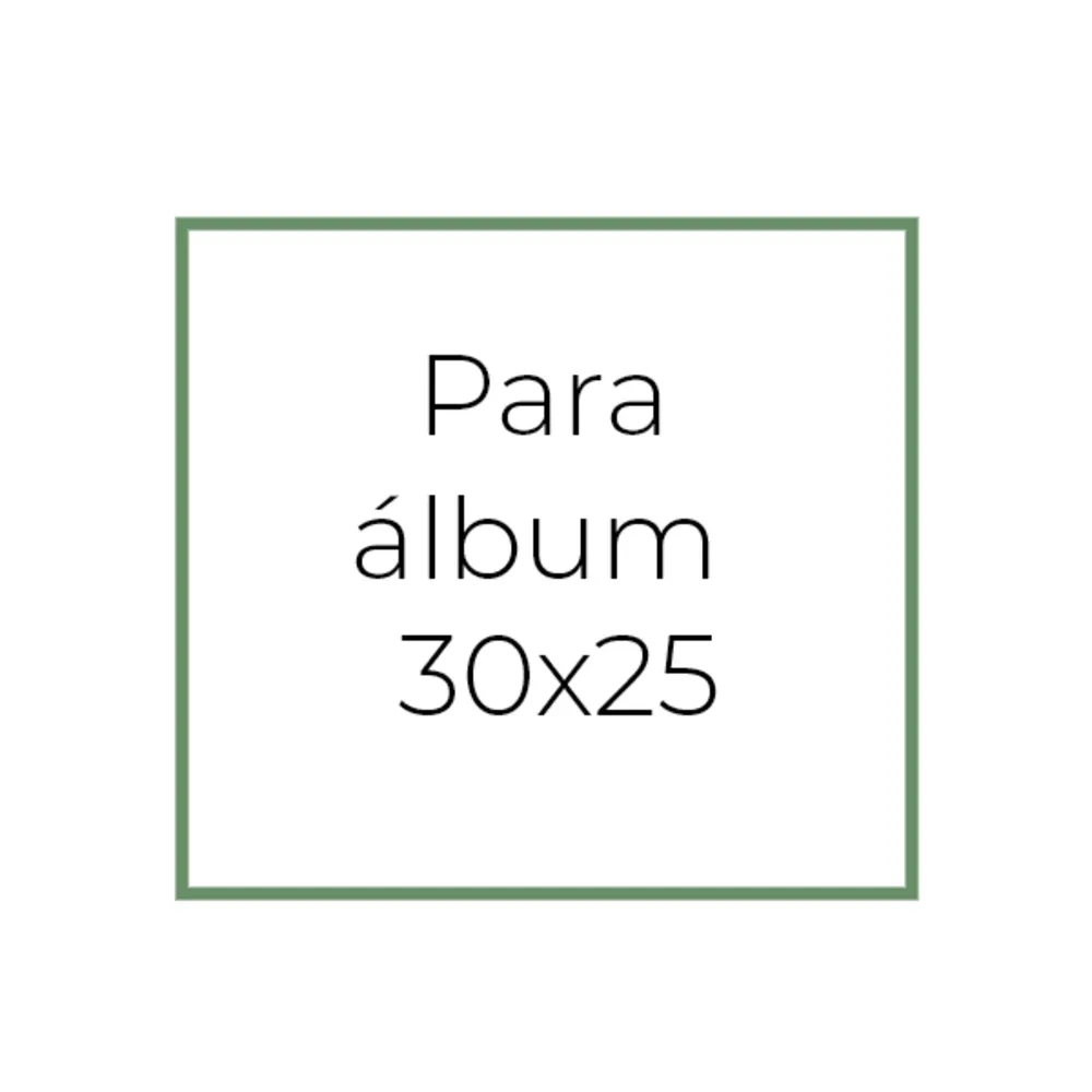 para álbum 30x25